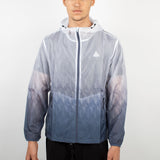 Veste a capuche run ii Gris blanc