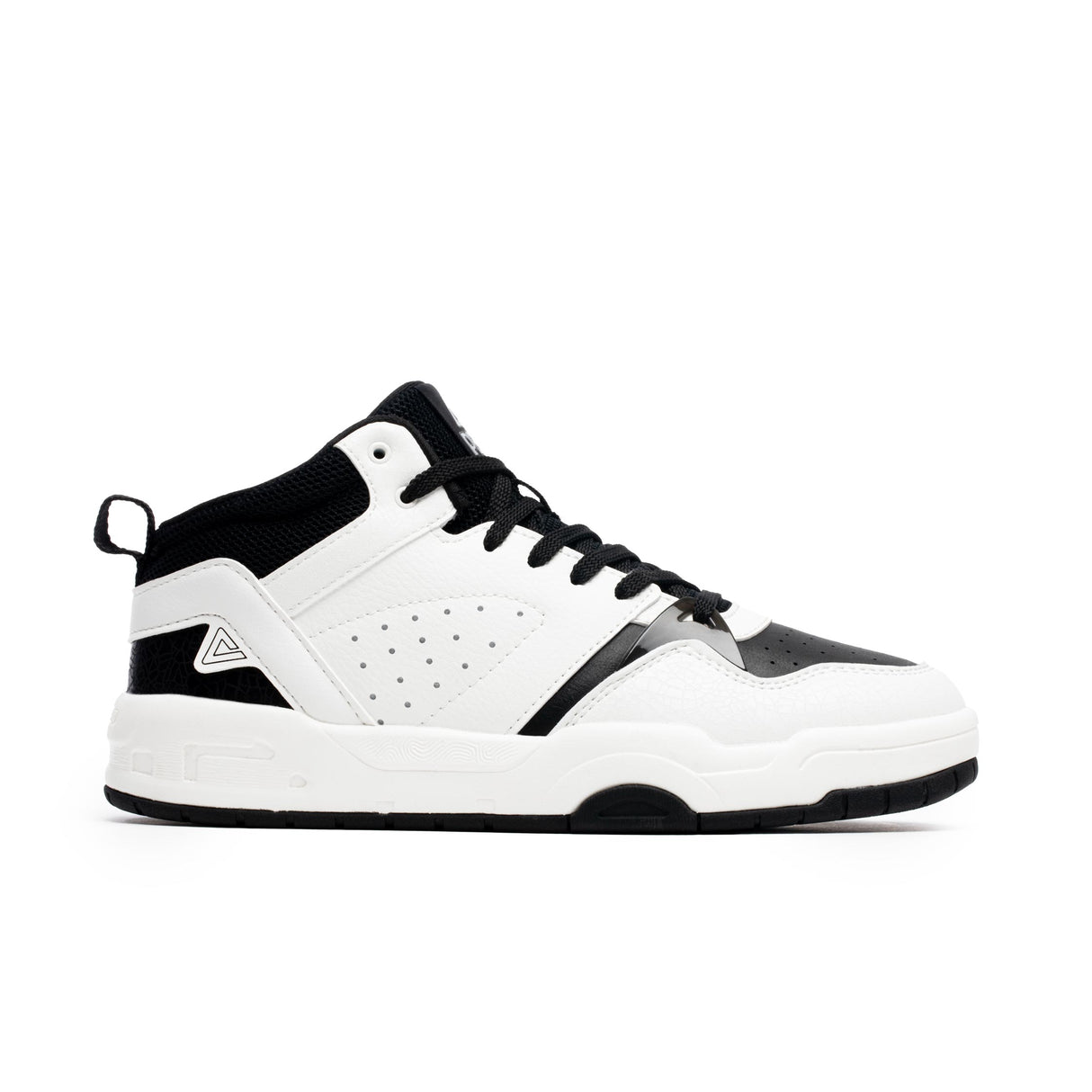 Chaussure urban high Blanc noir