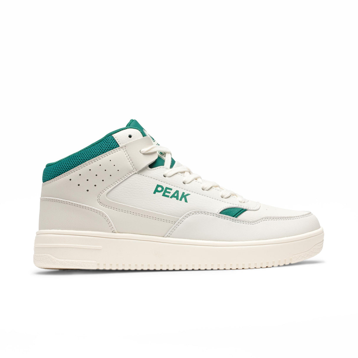 Chaussure p-skate fusion high Blanc casse vert