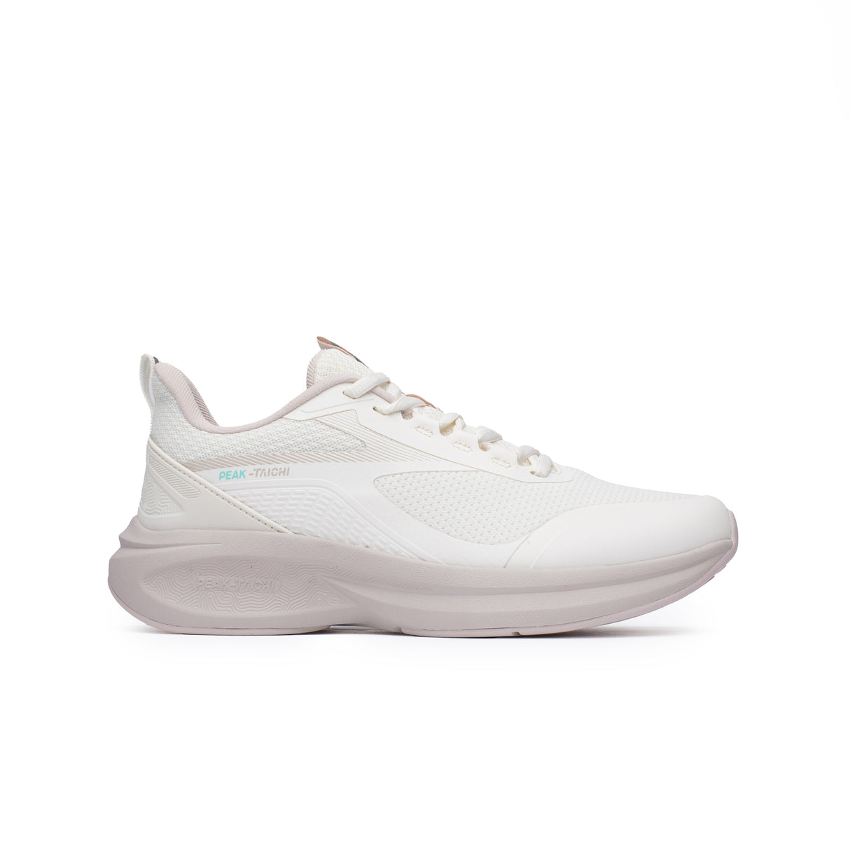 Chaussure fly runner Blanc rose