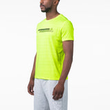 T-shirt training competition Jaune