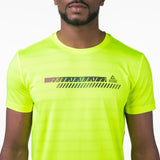 T-shirt training competition Jaune