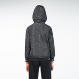 Veste a capuche galaxy Noir rose