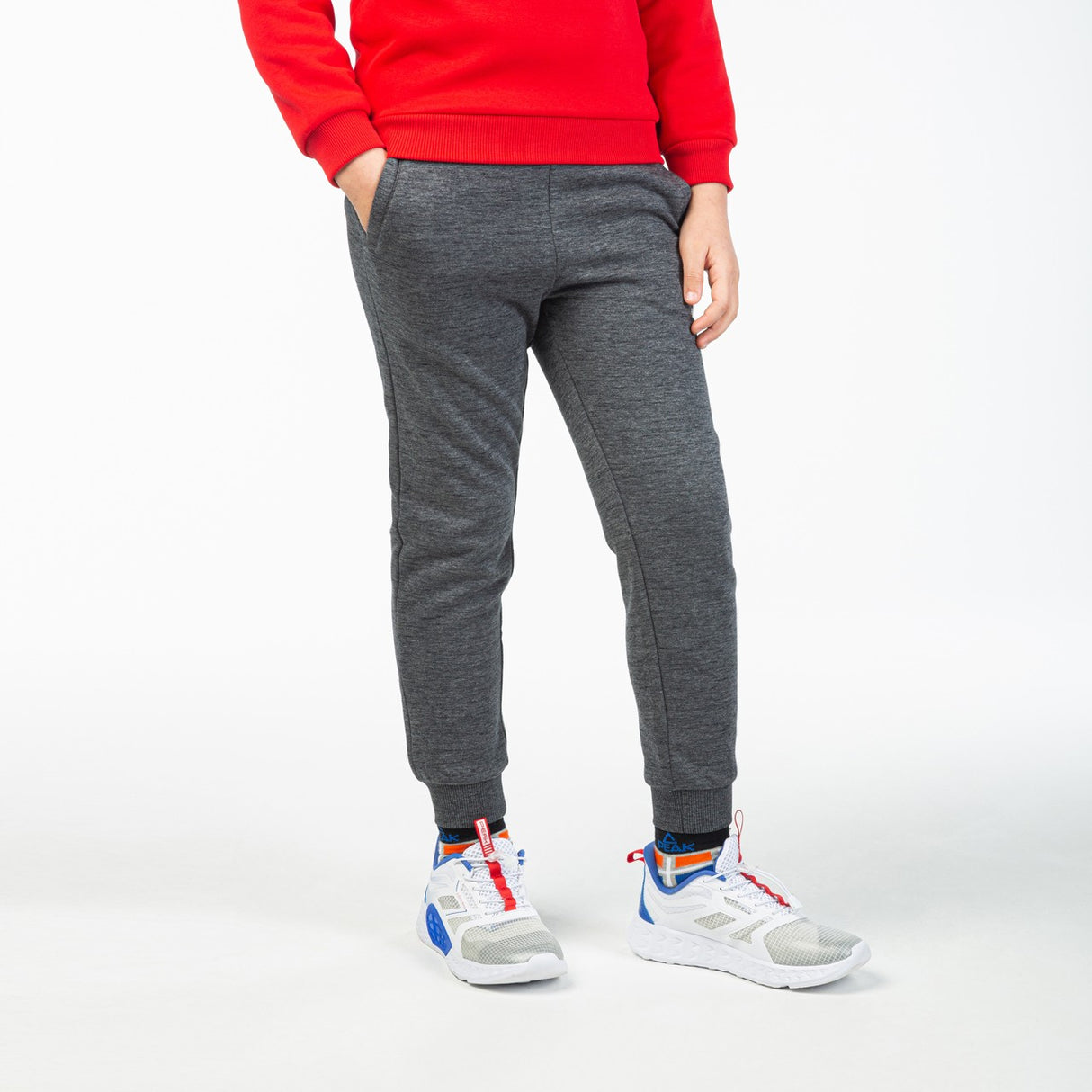 Pantalon peak kids dinosaure Gris