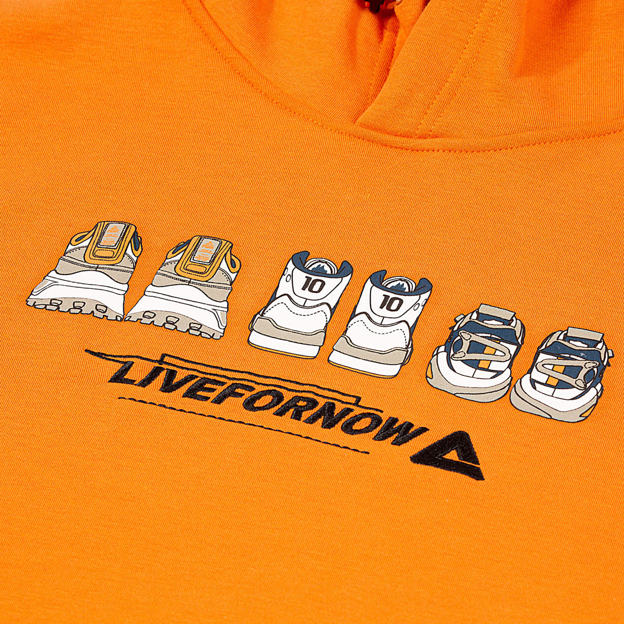 Sweat a capuche peak skate Orange