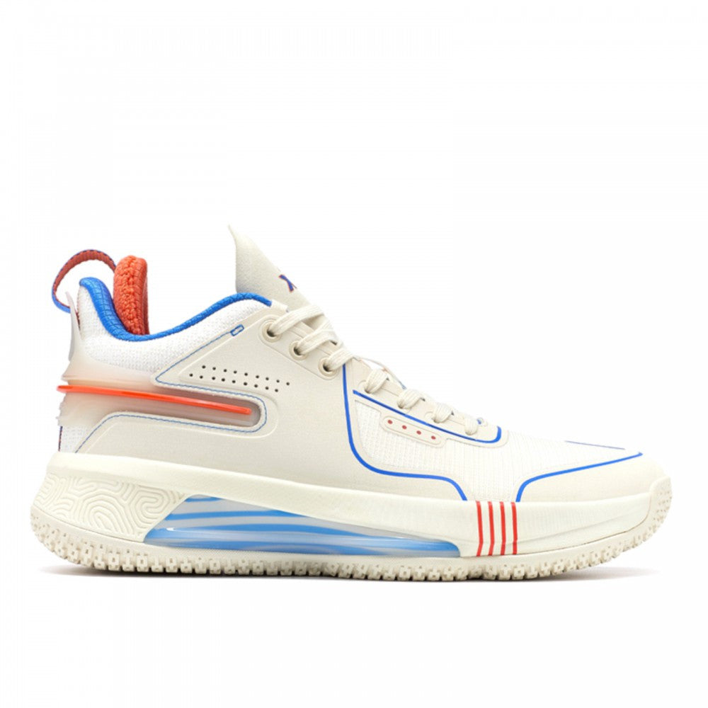 Chaussure taichi flash 4 Blanc casse bleu