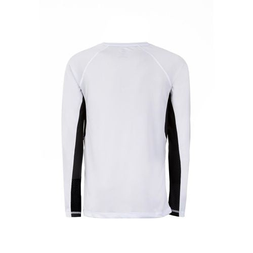 T-shirt training Blanc noir