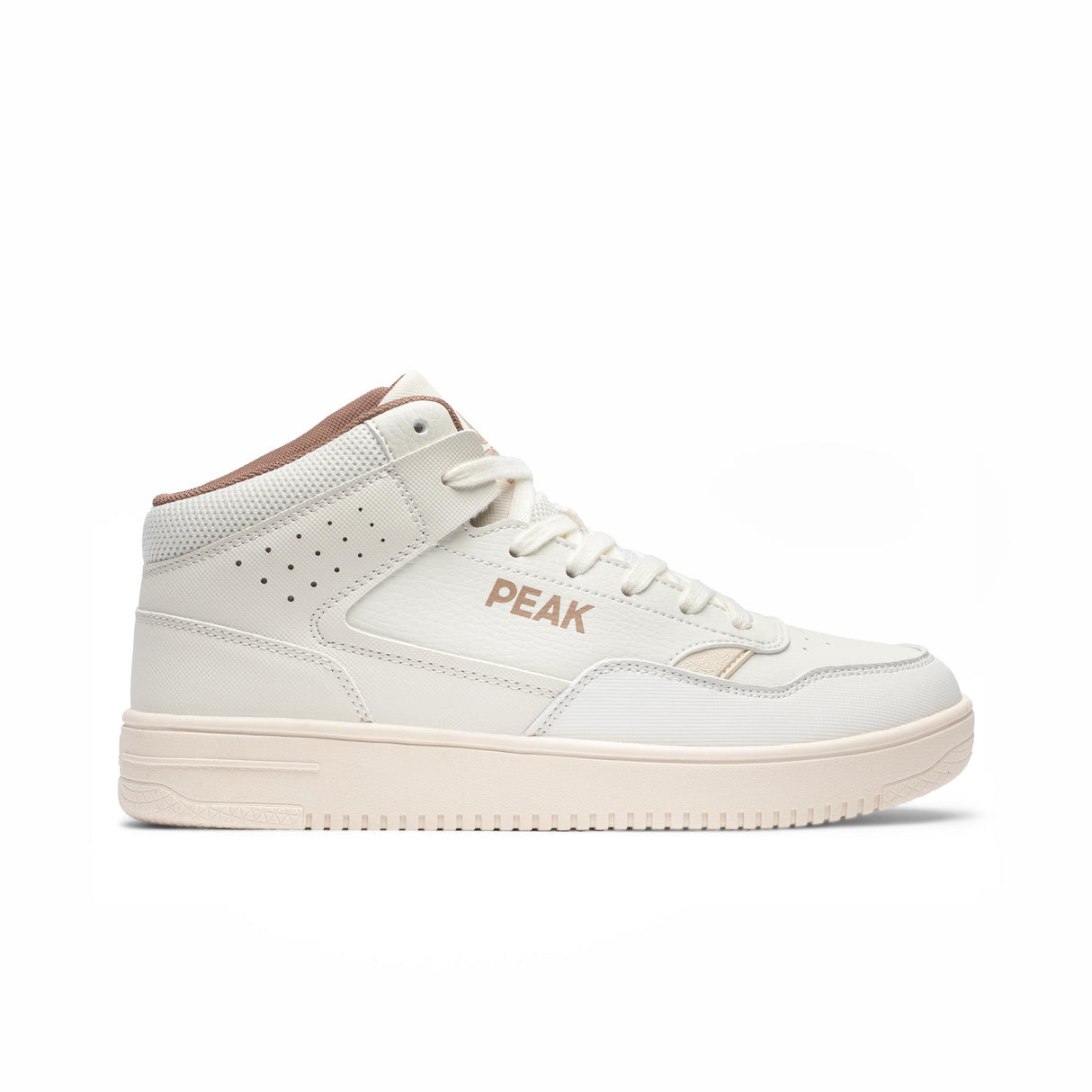 Chaussure p-skate fusion high Blanc marron