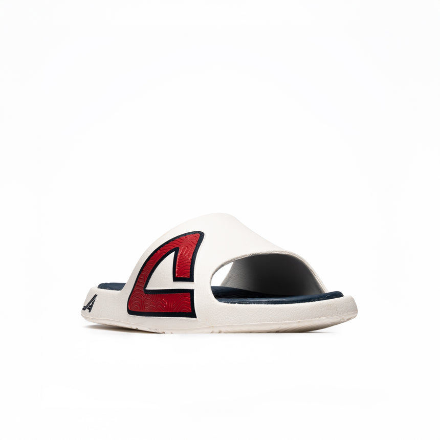 Taichi slipper Blanc bleu