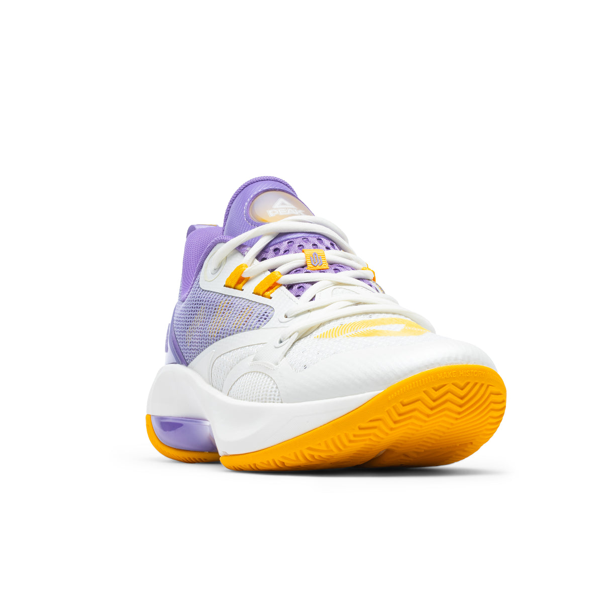 Chaussure wiggins fusion Blanc jaune violet