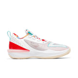 Chaussure thunder stride Blanc rouge