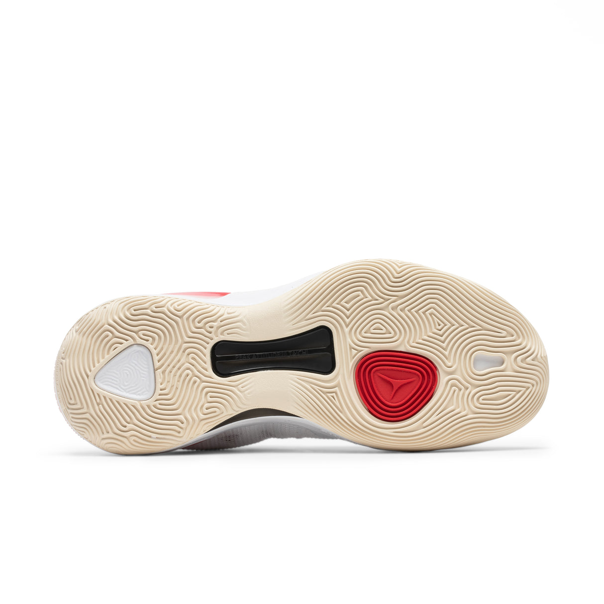 Chaussure thunder stride Blanc rouge