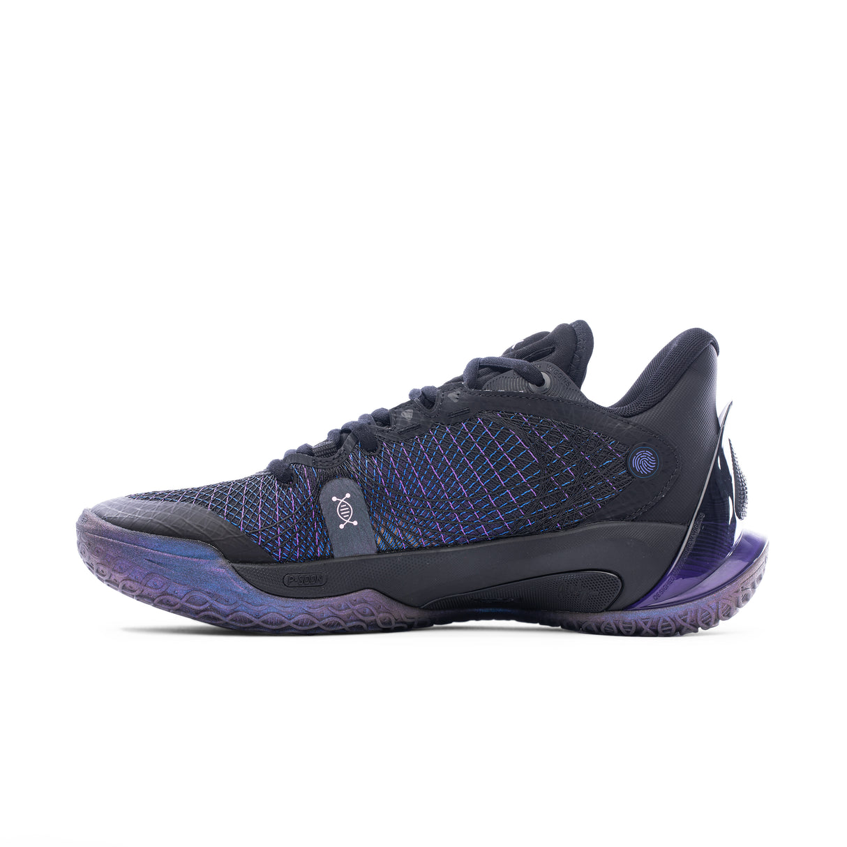 Chaussure wiggins star Noir violet