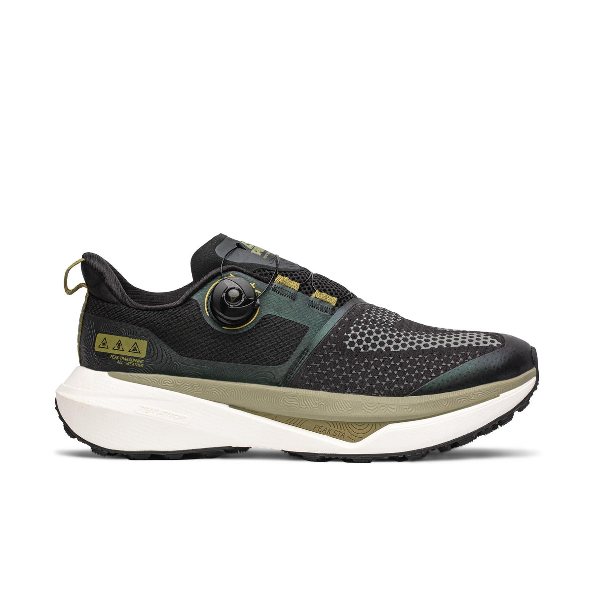 Chaussure taichi trailvortex Noir vert